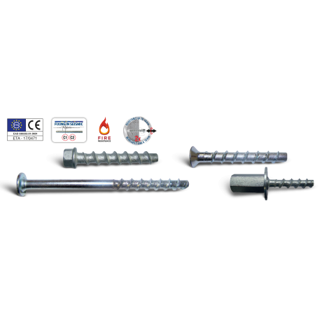 Bossong concrete screw CLS-CE